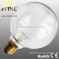 incandescent G125 Tungsten bulb filament